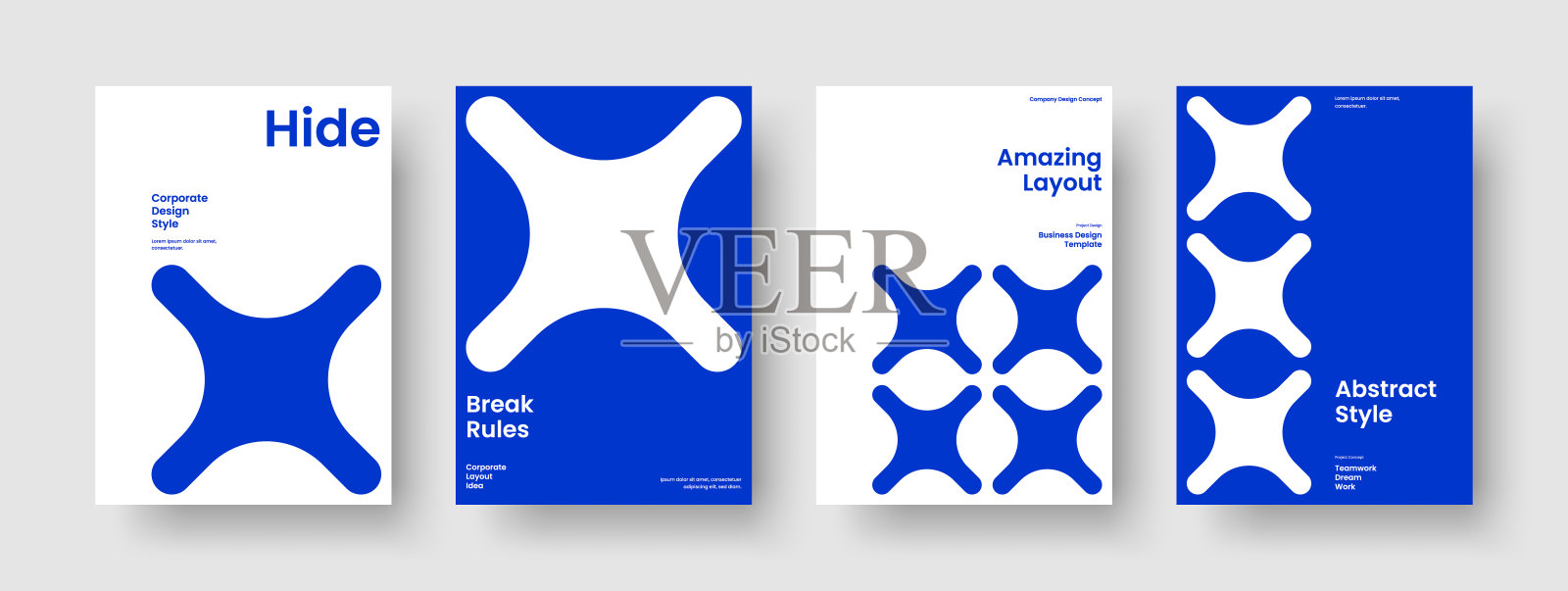 创意小册子设计。抽象的横幅布局。现代书籍封面模板。业务演示。背景。海报。传单。报告。品牌的身份。目录。广告。投资组合。杂志插画图片素材