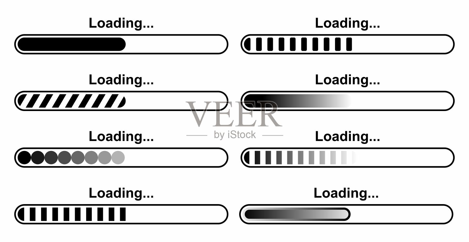 加载页面和游戏的等待时间插画图片素材
