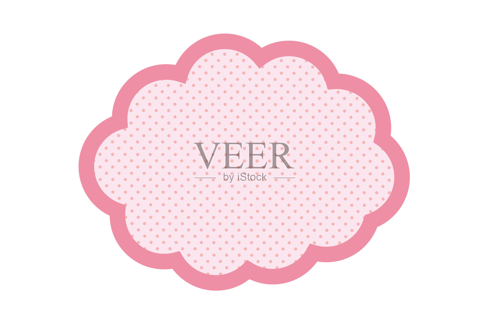 语音气泡消息。插画图片素材