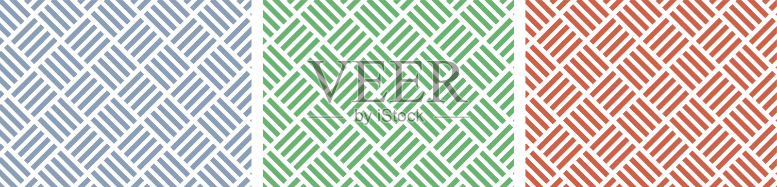 一个现代卡片设计模板与日本模式插画图片素材