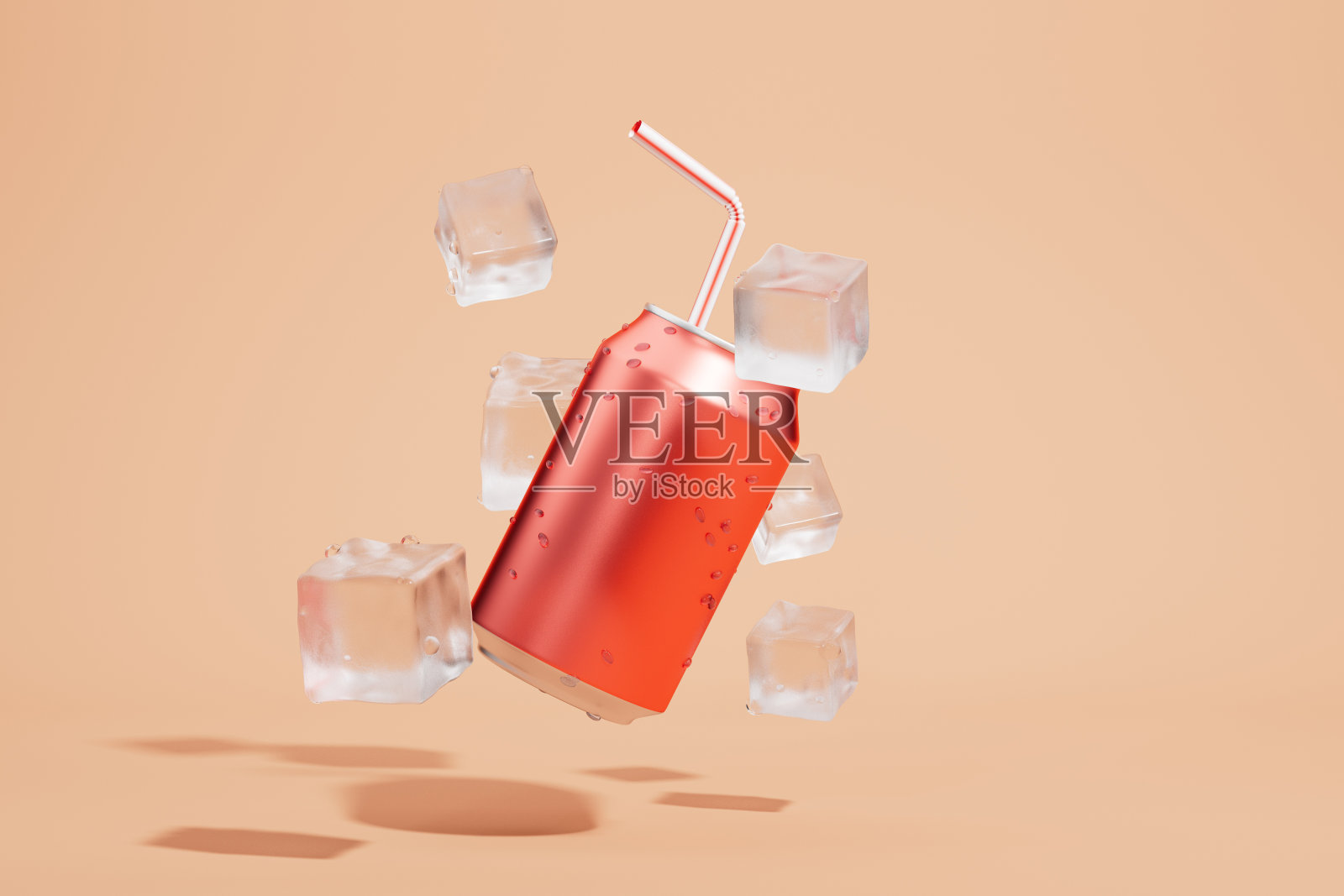 3d渲染饮料和水照片摄影图片