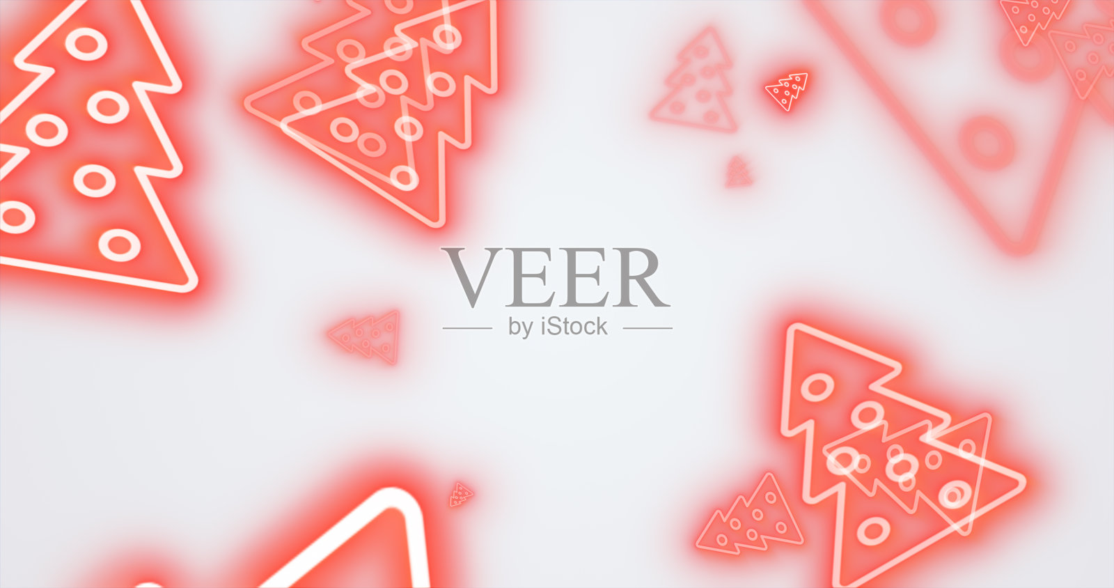 圣诞喜庆明亮的新年背景,从红杉树发光的冬天美丽的落在红色的背景飞行图案照片摄影图片