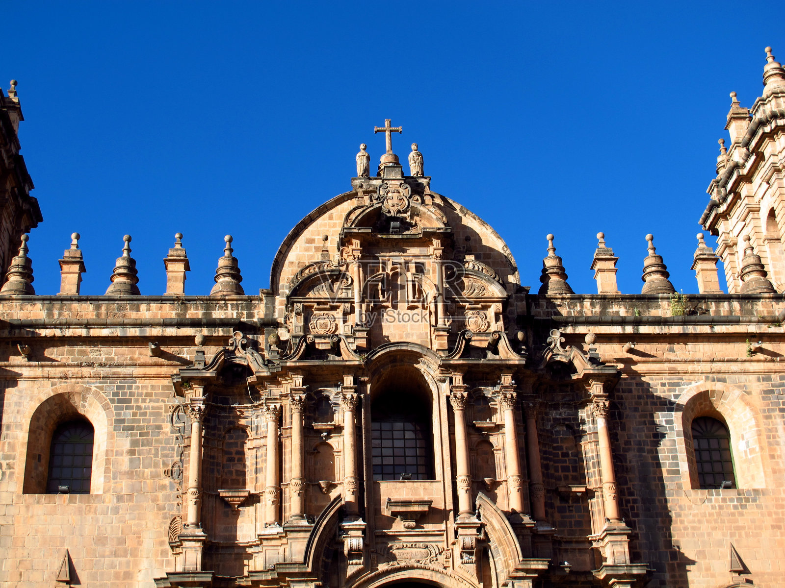 库斯科大教堂,秘鲁库斯科的古老教堂照片摄影图片