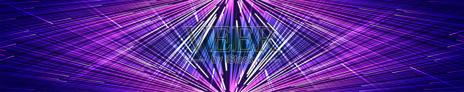 霓虹速度线背景条纹效果插画图片素材