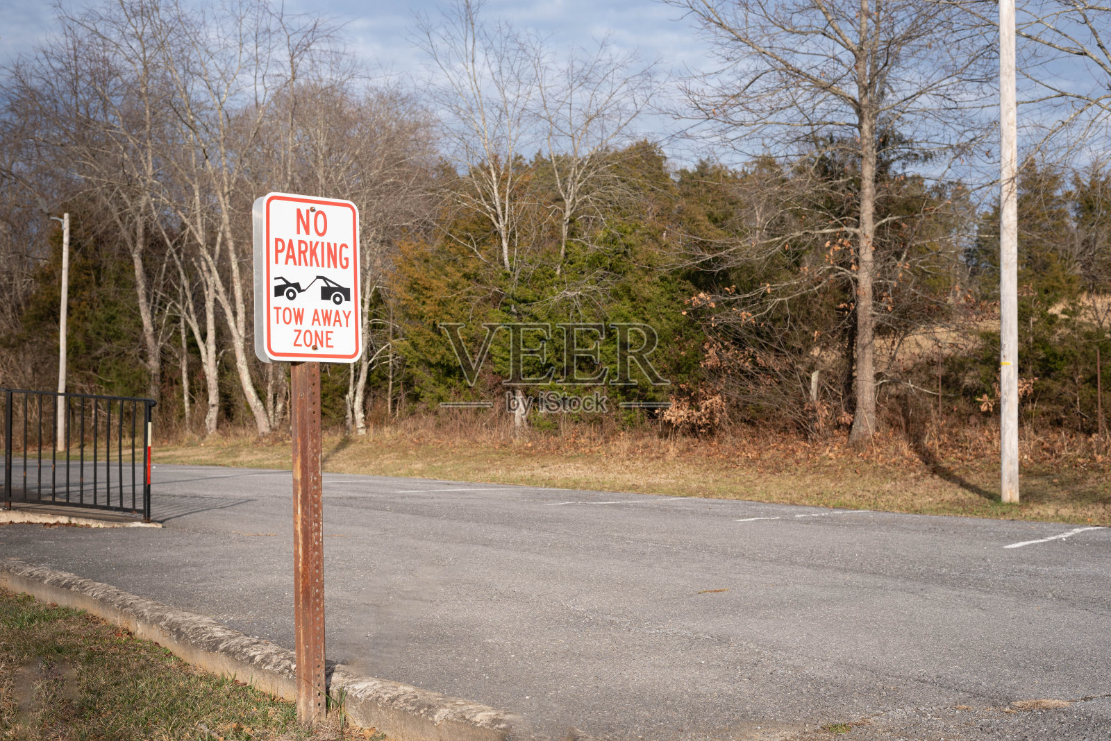 禁止停车标志照片摄影图片
