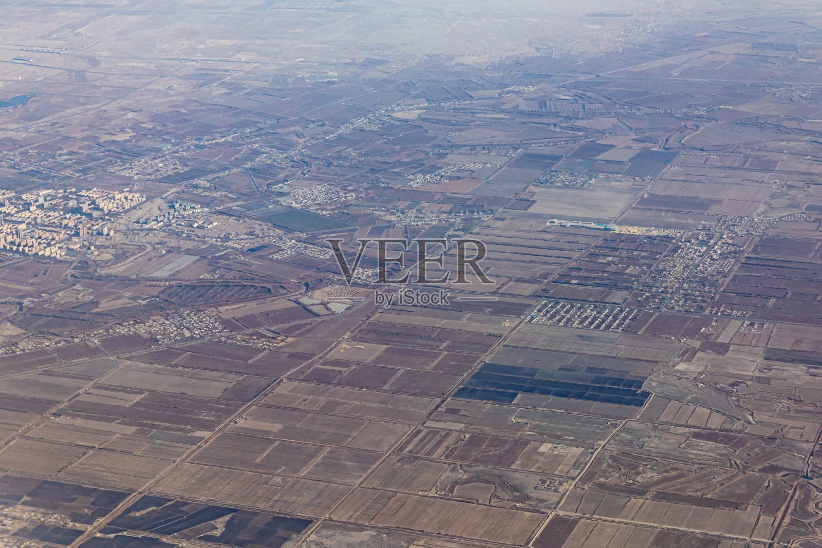 农田航空摄影照片摄影图片