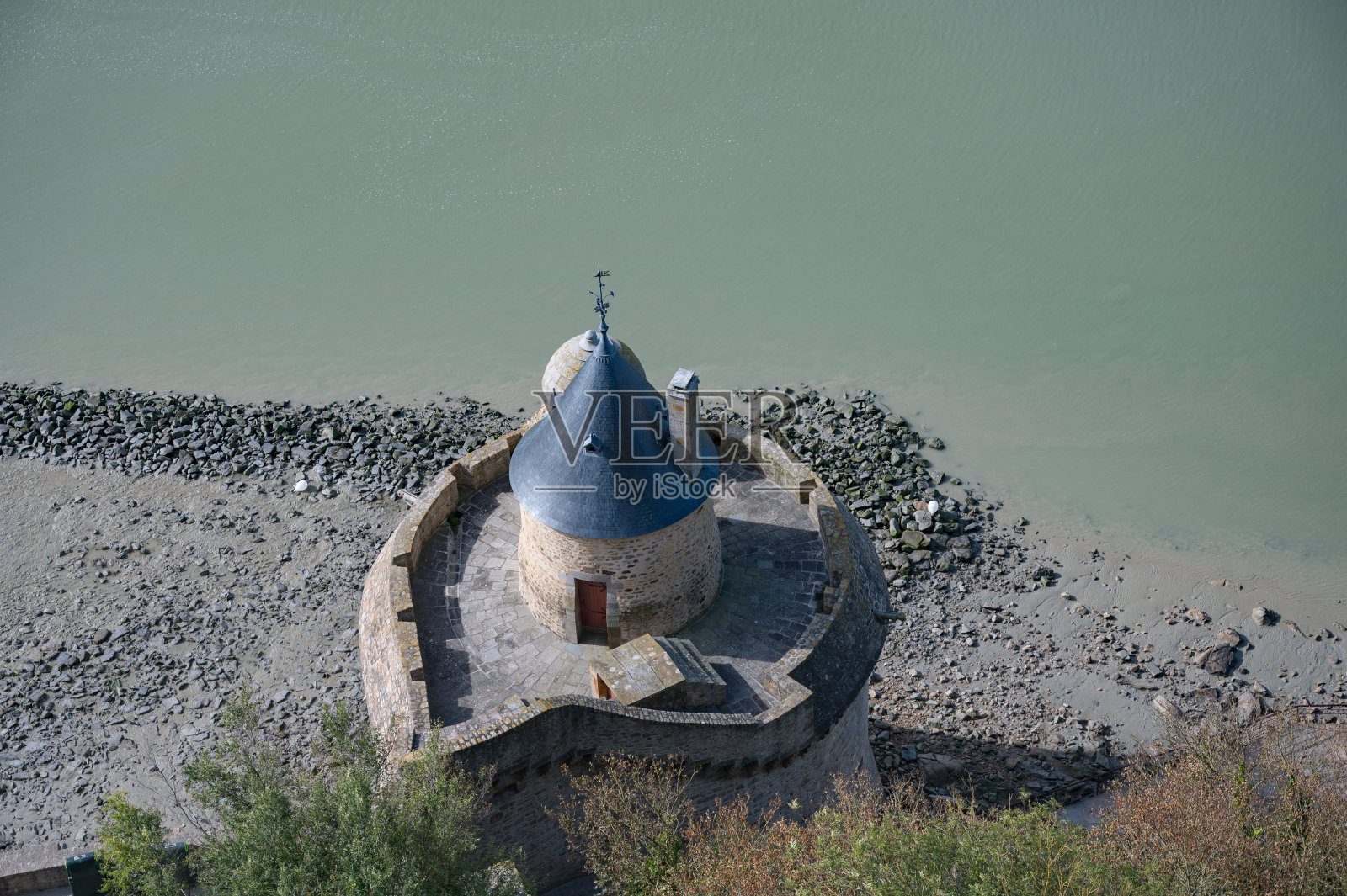 加百列塔的建筑细节,以前的保护和防御元素照片摄影图片