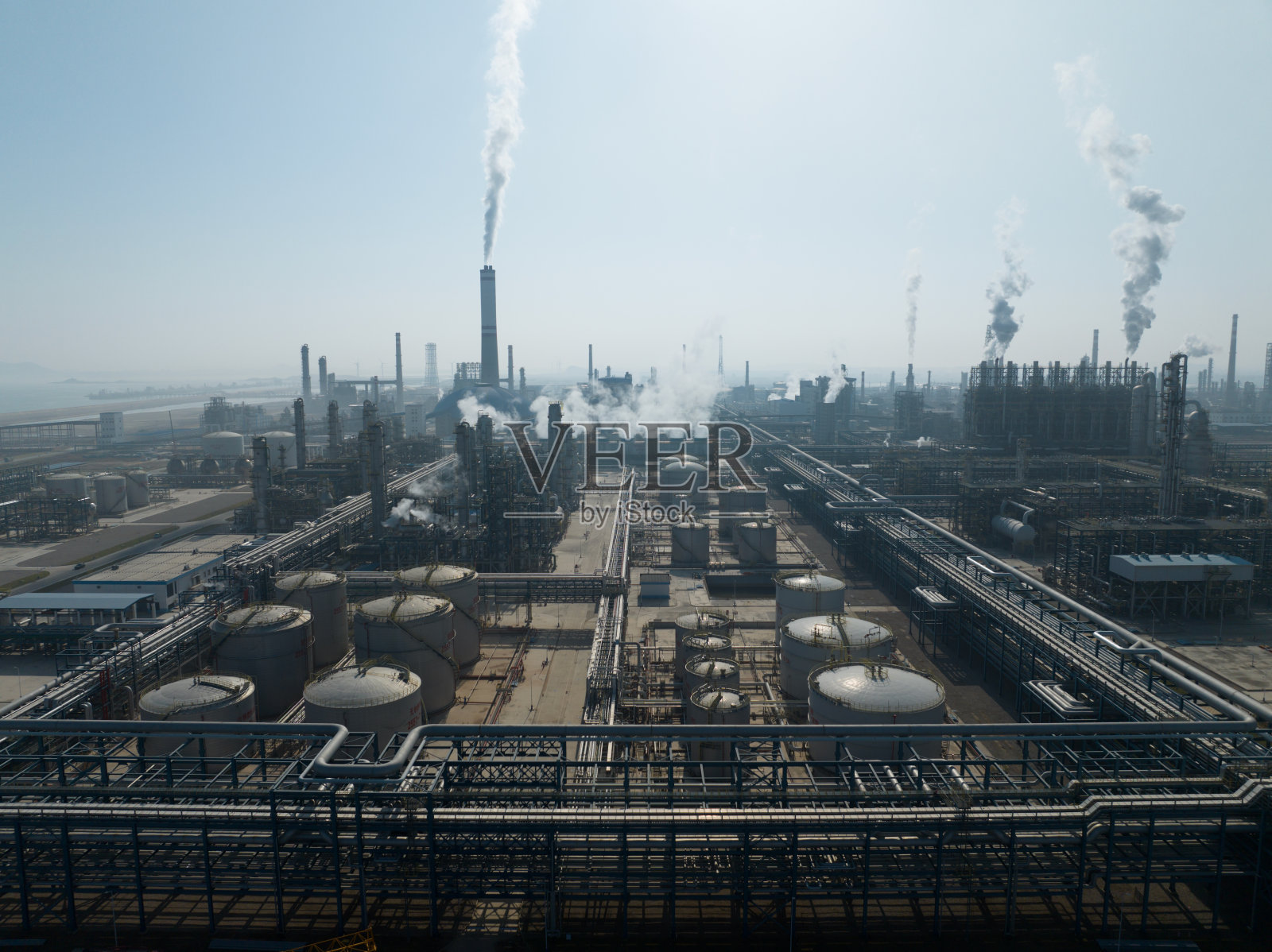 能源Henye,石油精炼厂照片摄影图片