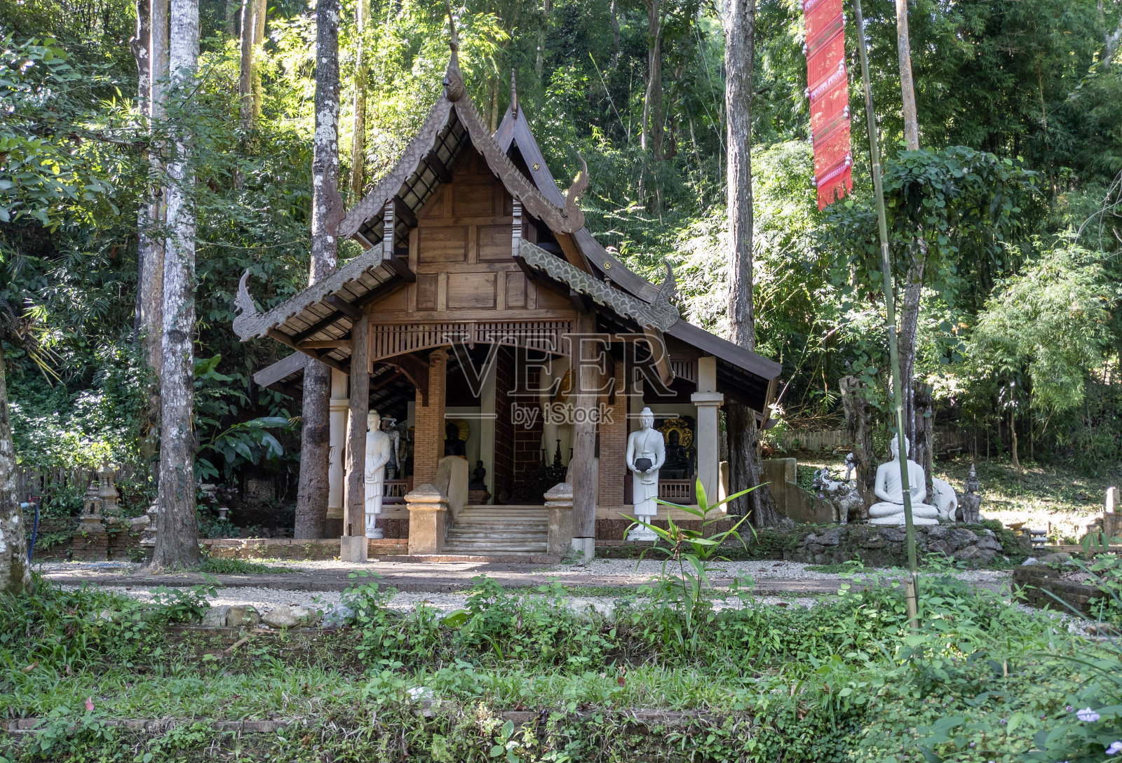 令人惊叹的泰国清迈寺庙照片摄影图片