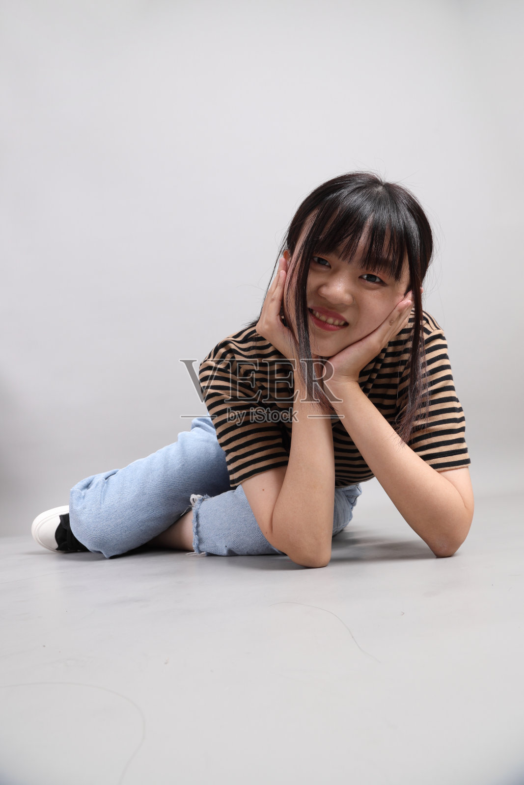 可爱的亚洲女人照片摄影图片