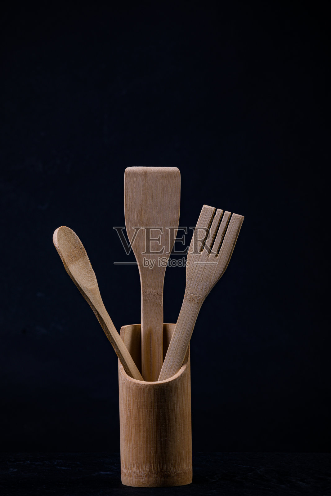 木制烹饪工具照片摄影图片