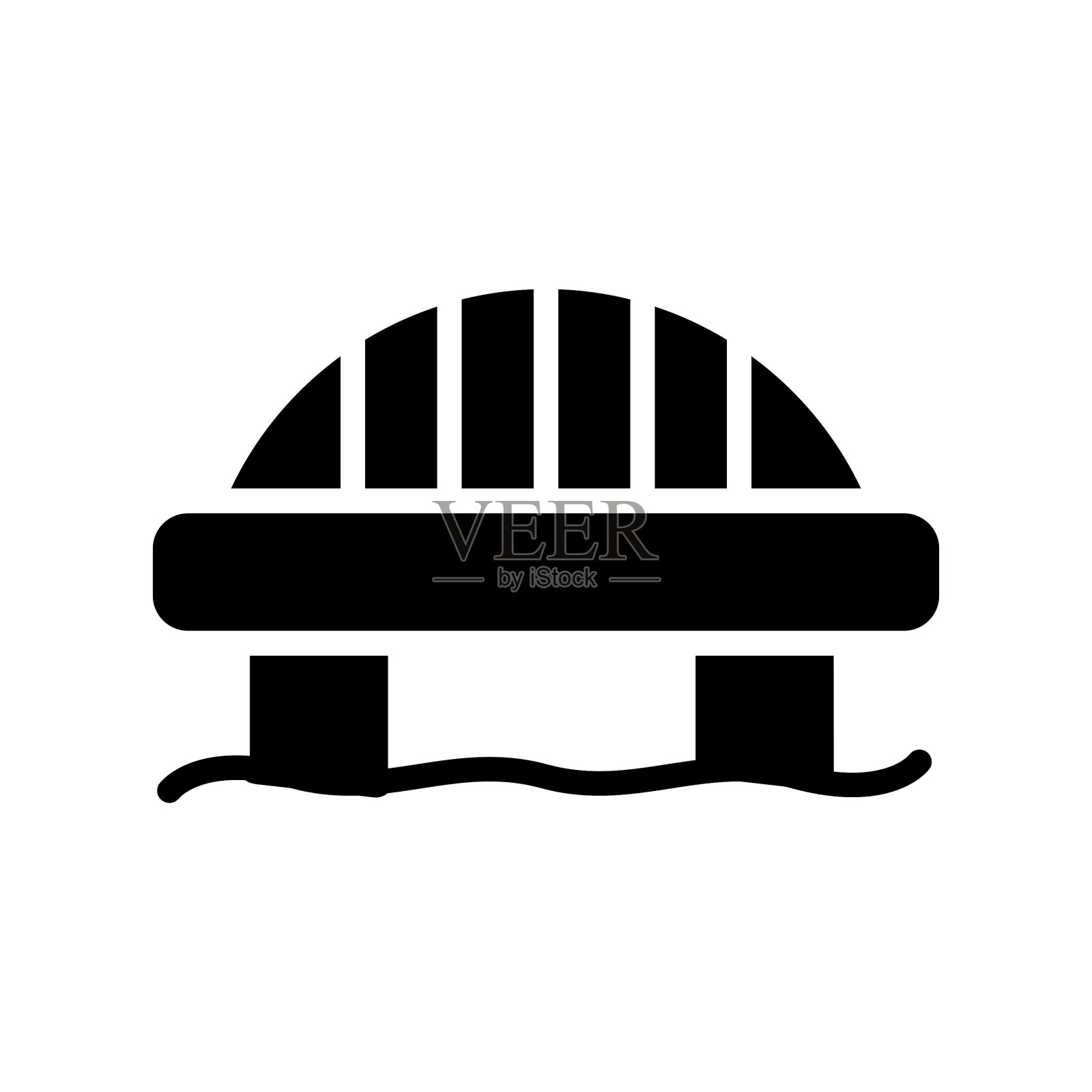 桥的图标插画图片素材