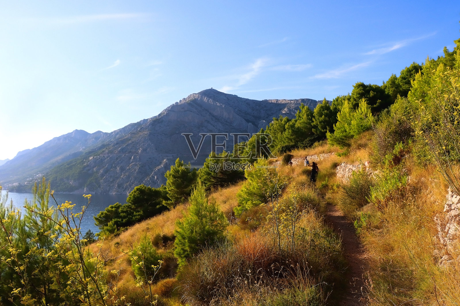 克罗地亚布雷拉美丽的风景照片摄影图片