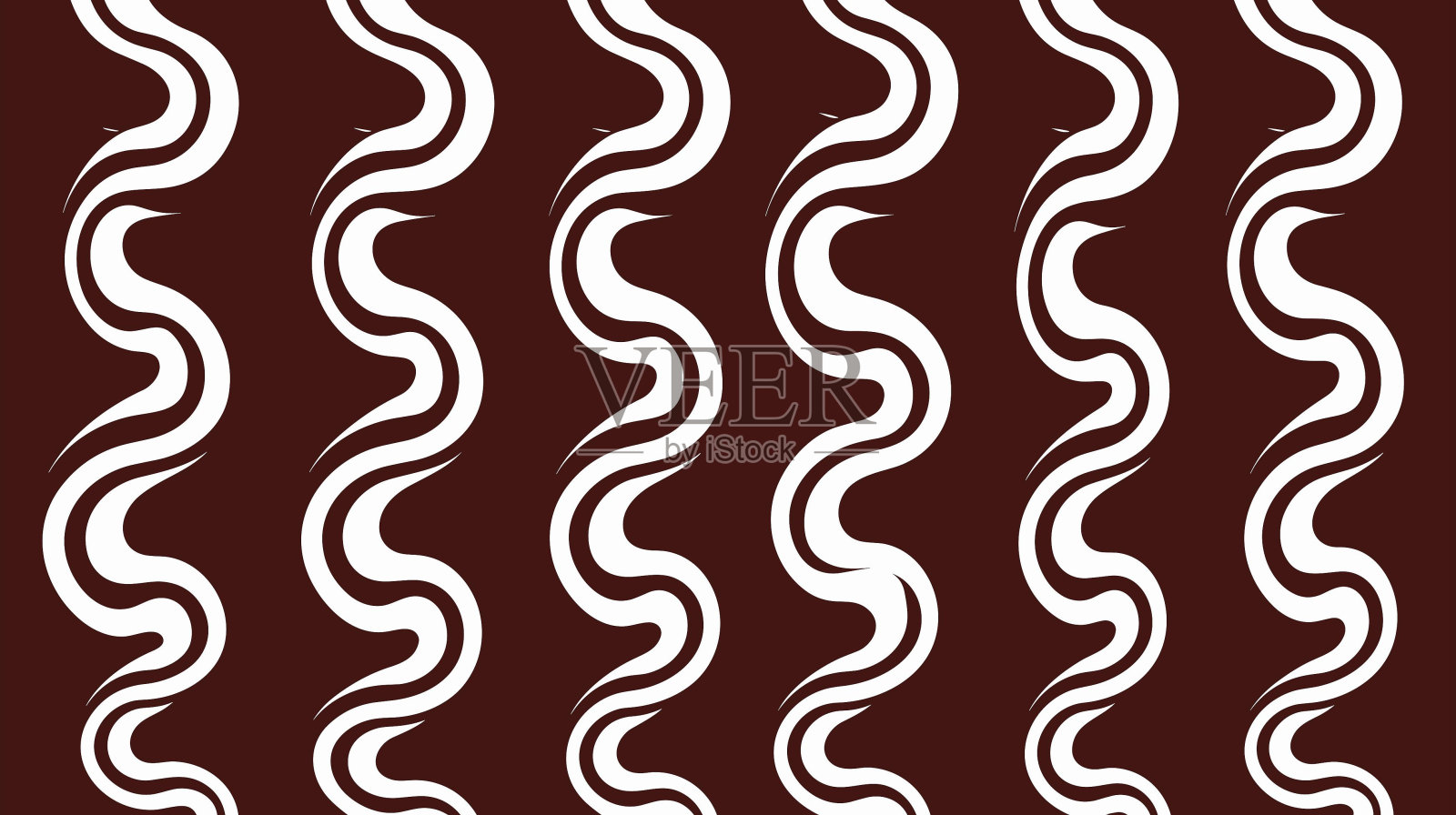 木材纹理模板。抽象无缝图案动物印花虎平风格。无缝复古海报图案。Eps 10向量。矢量半色调波设计元素。插画图片素材