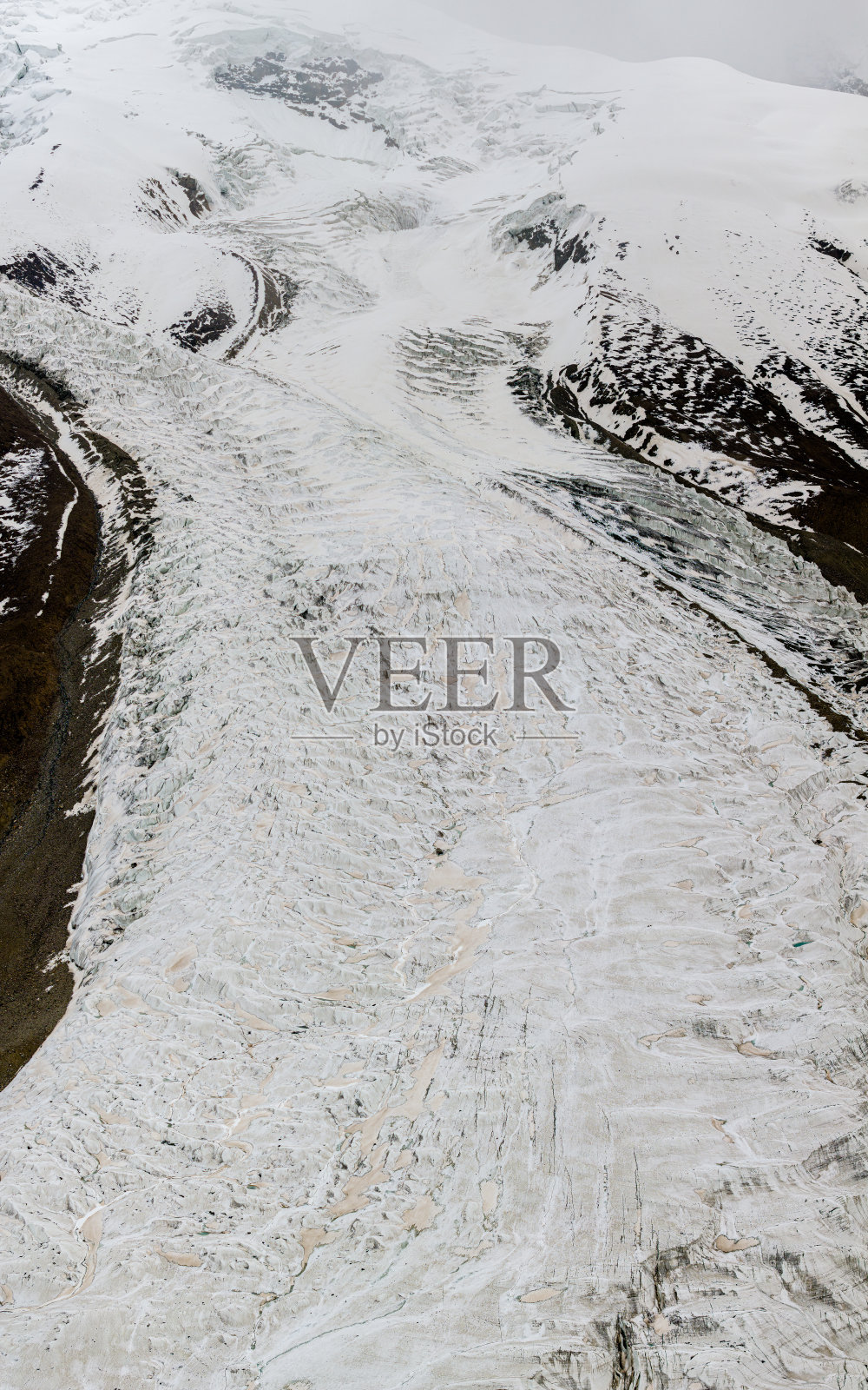 帕米尔高原的冰川照片摄影图片