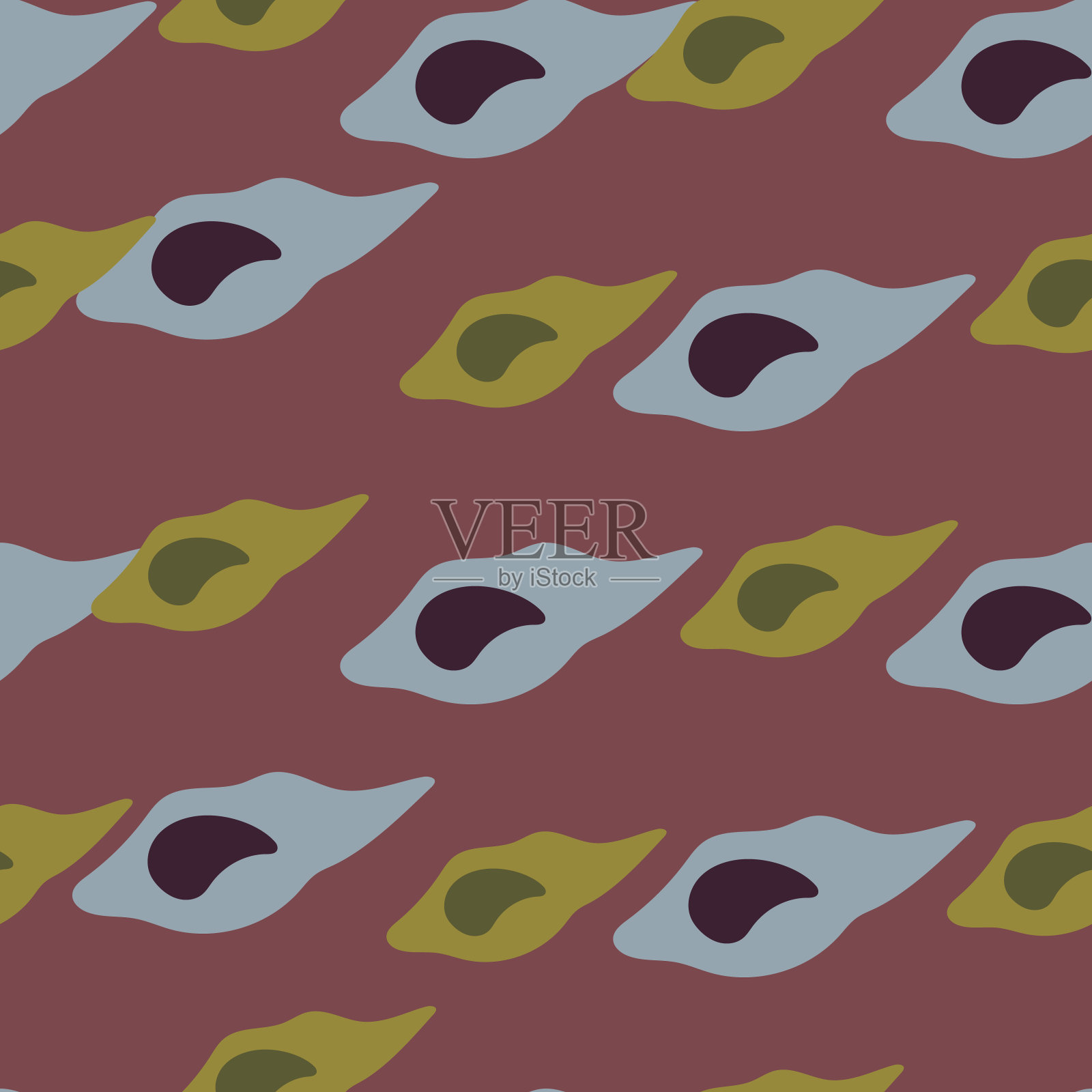 充满活力,自然灵感的插图。插画图片素材