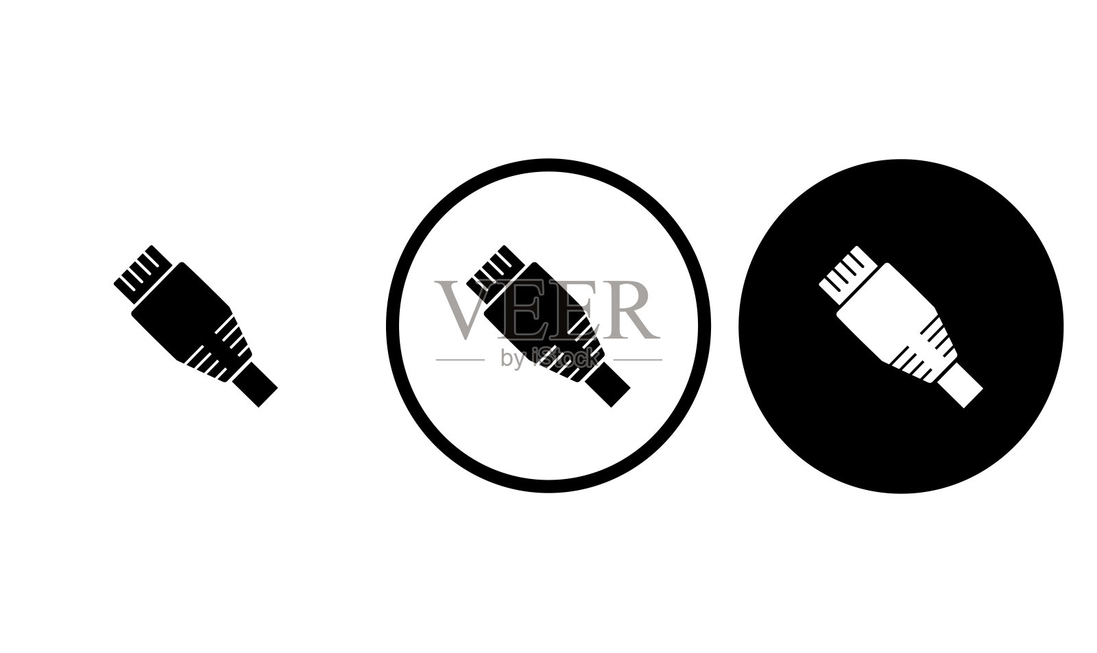 网线插画图片素材