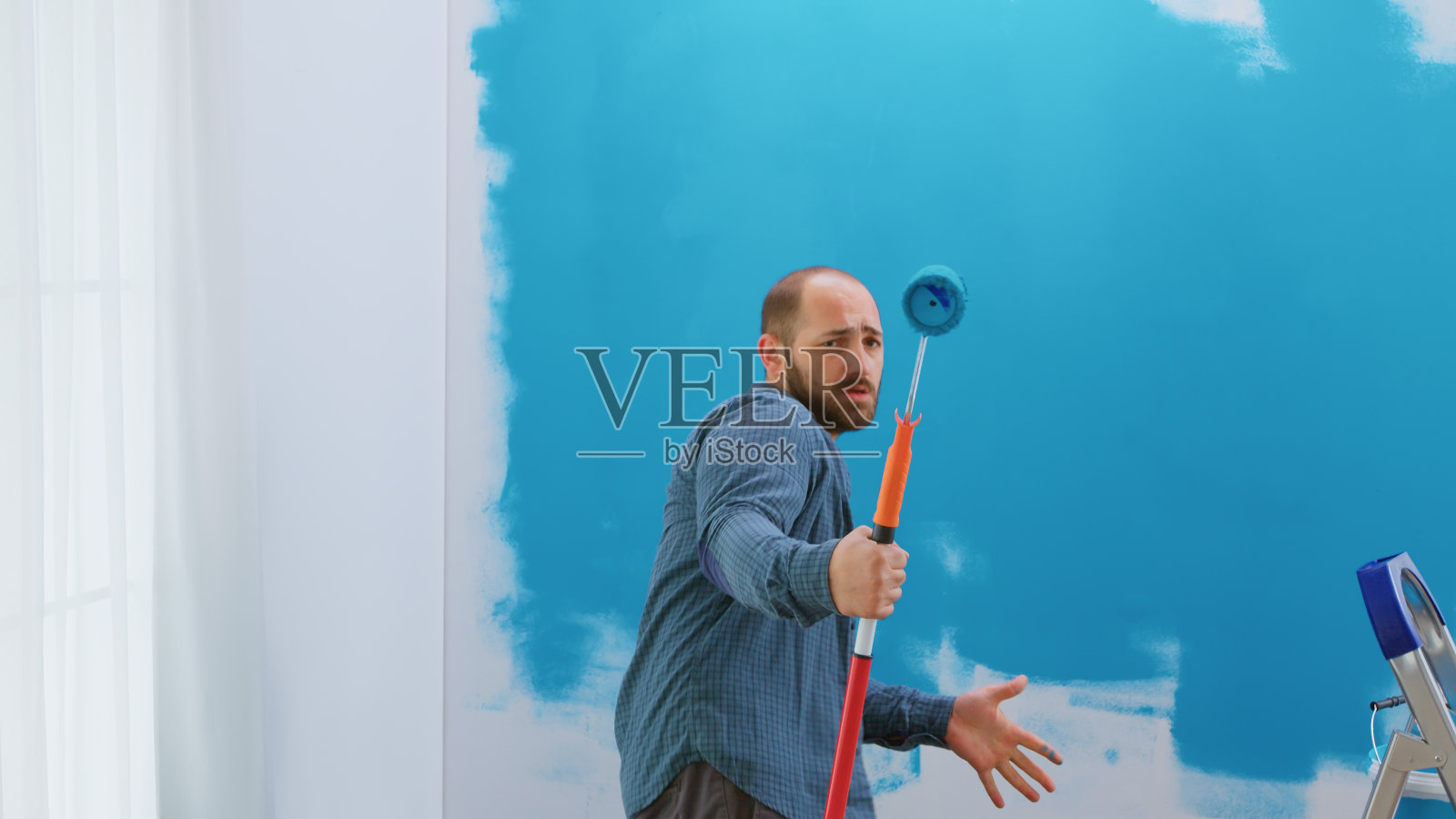 装饰工具上的歌唱照片摄影图片