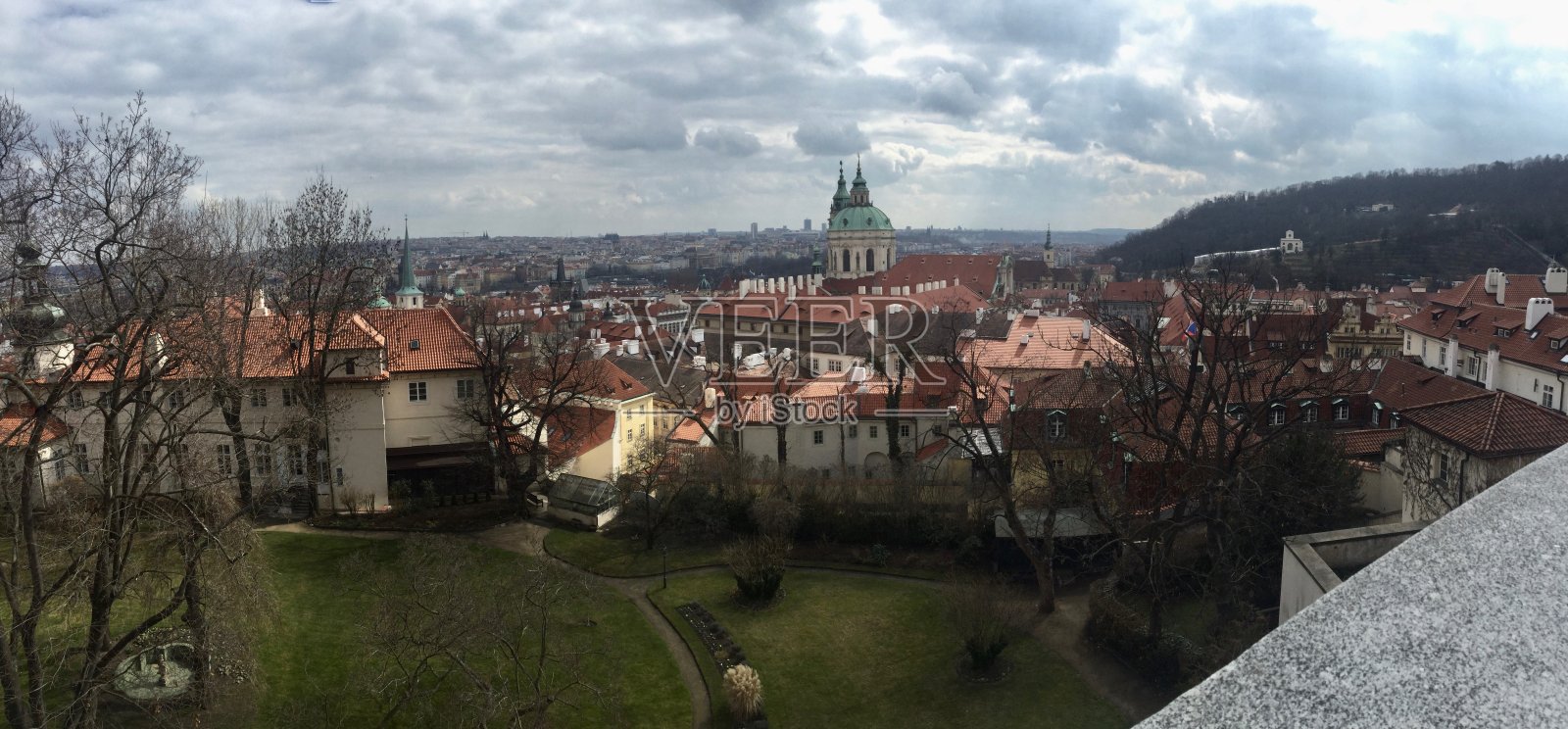 布拉格全景(捷克共和国)照片摄影图片