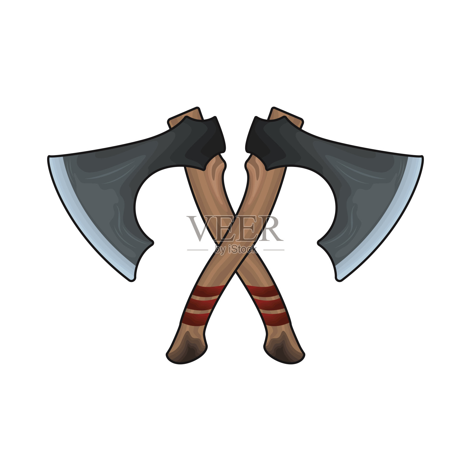 斧插画图片素材