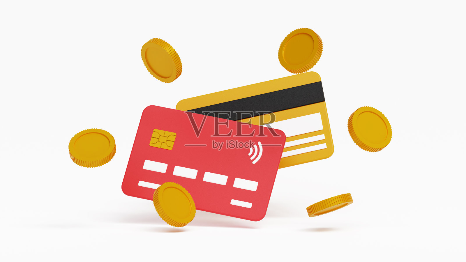 3D信用卡货币金融安全网上购物。网上支付具有支付保障理念。商业金融和网上银行信用卡3d循环动画照片摄影图片