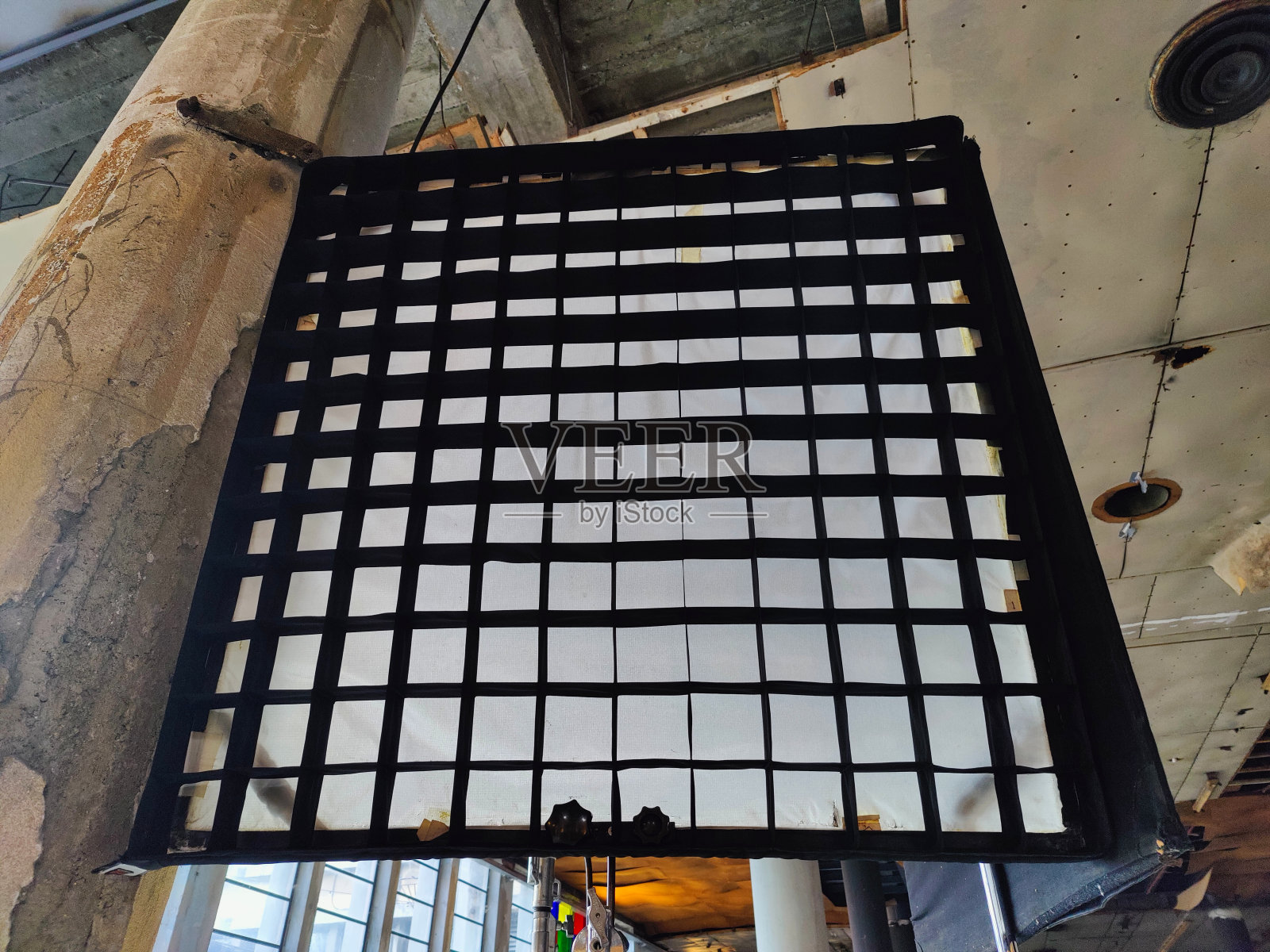 方形栅格专业胶片灯照片摄影图片