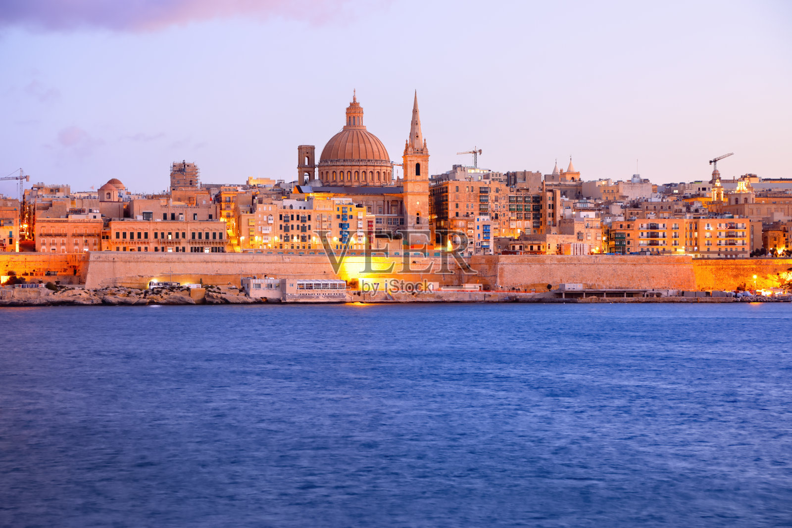 马耳他瓦莱塔,照片摄影图片