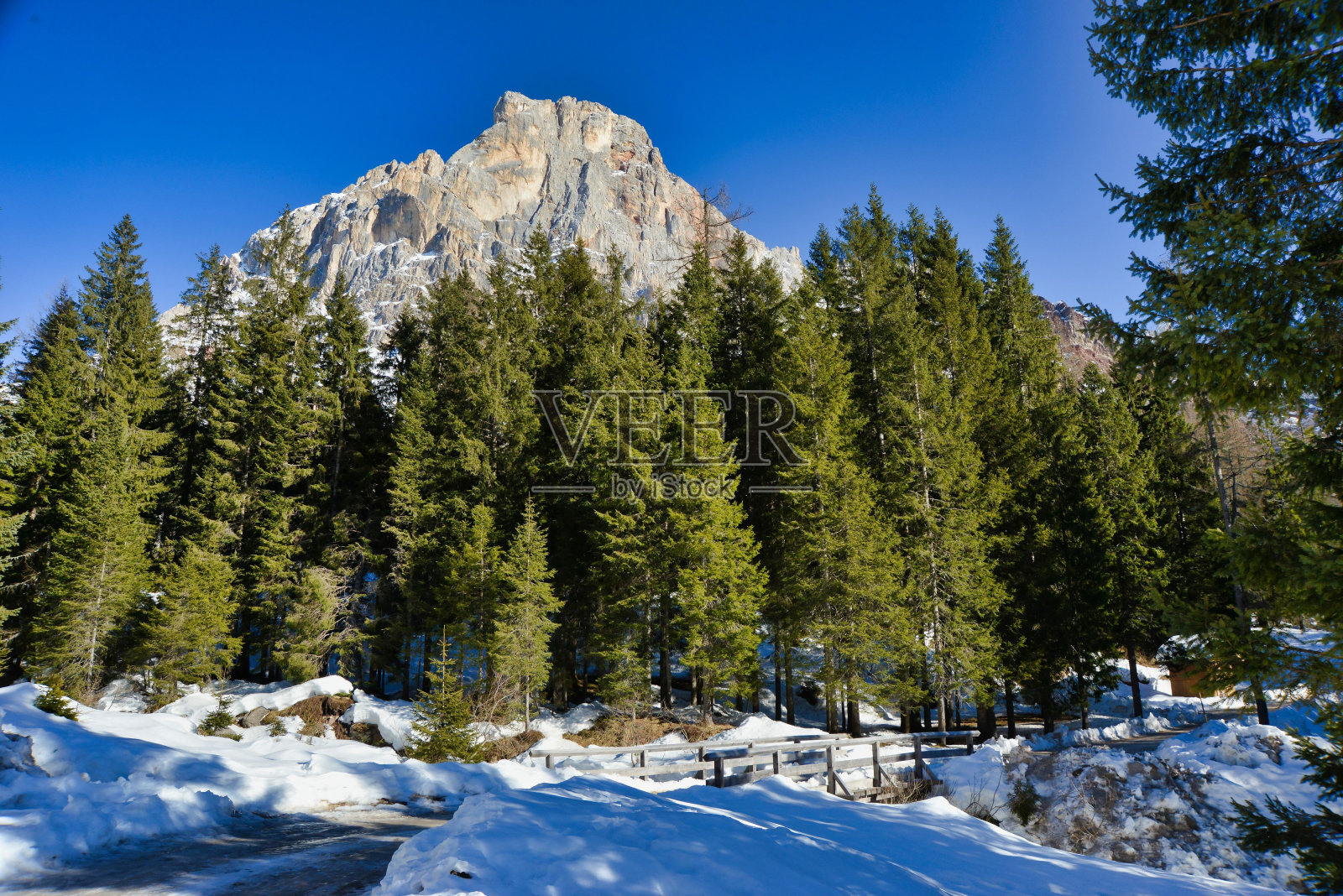冬天在山上,照片图片数码图像,在意大利欧洲阿尔卑斯山山脉特伦托和贝卢诺之间的意大利北部,欧洲照片摄影图片