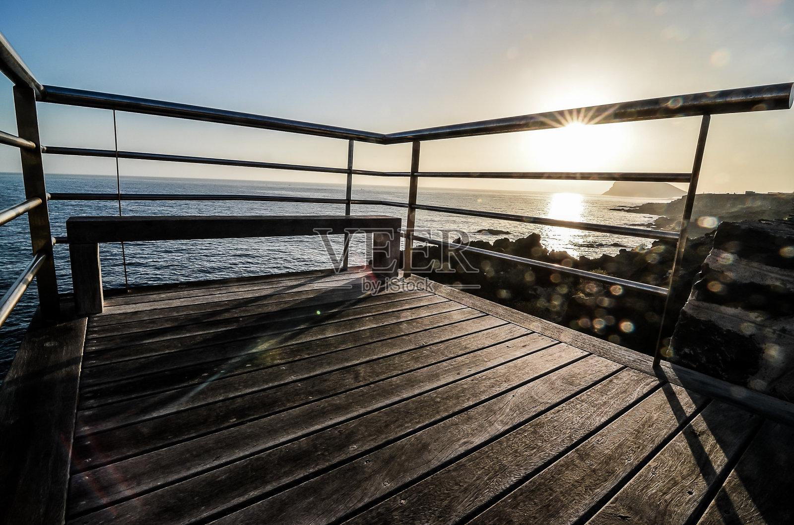 日出码头照片摄影图片