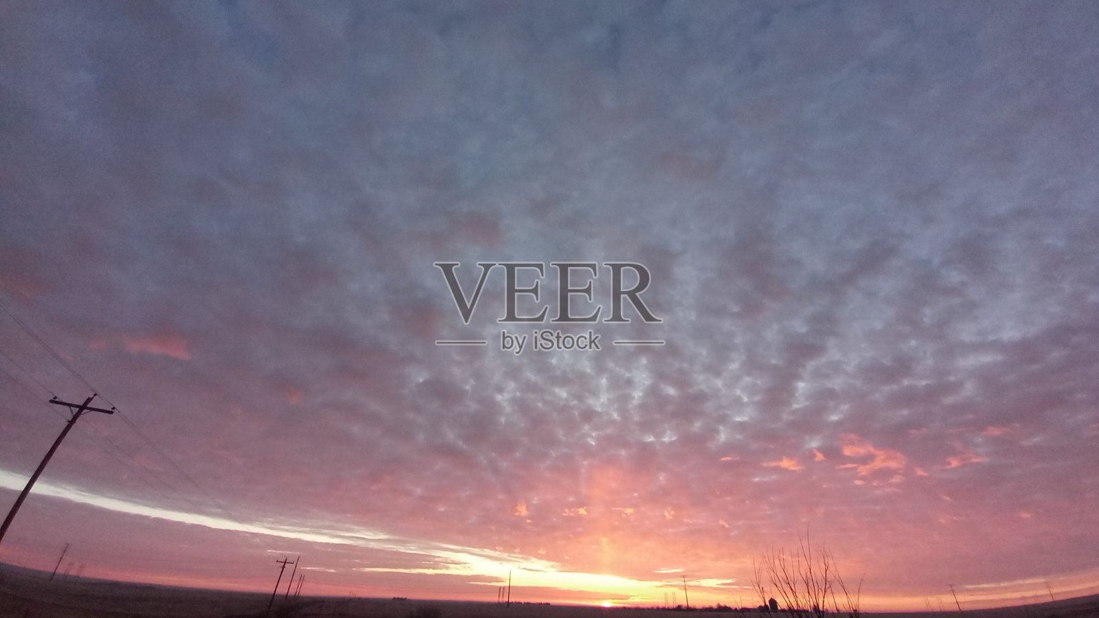 科罗拉多日出2024年1月24日照片摄影图片