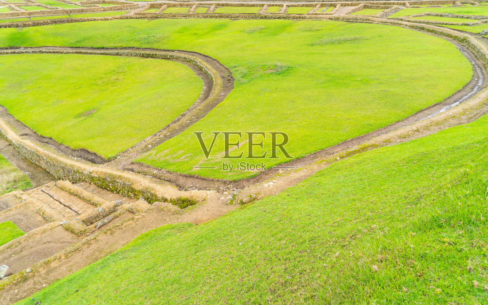 因加皮卡考古建筑群,前哥伦布时期的古代文化遗址照片摄影图片