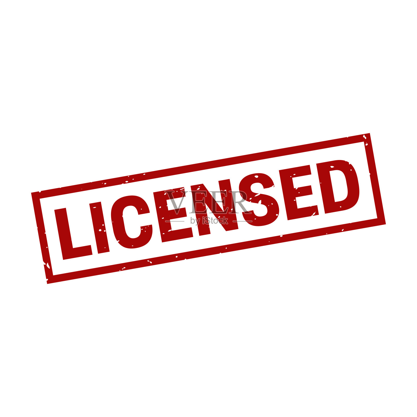 授权邮票,授权垃圾广场标志插画图片素材