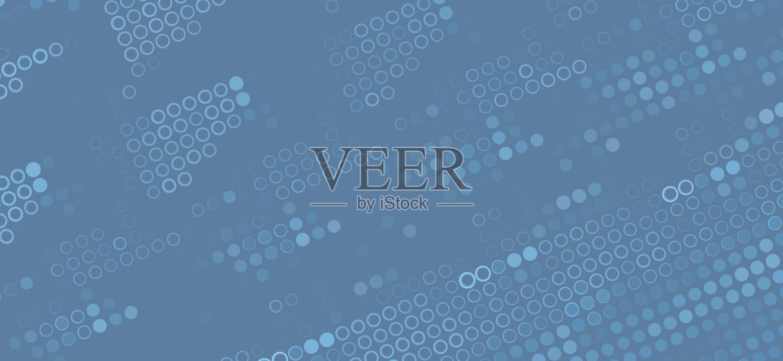 灰蓝色点缀的技术背景。矢量模式插画图片素材