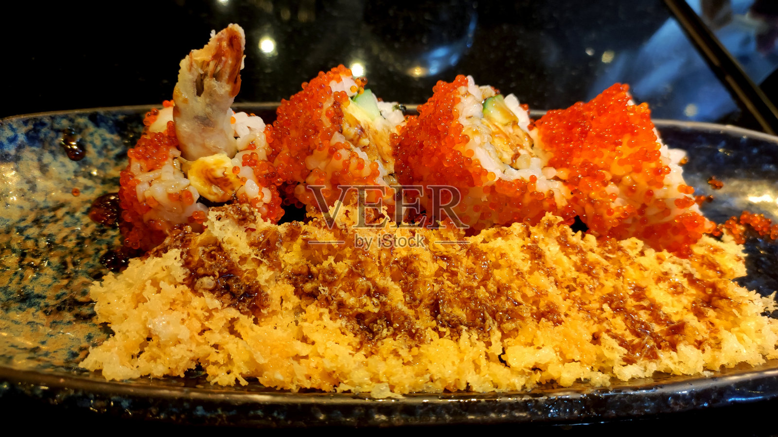 虾寿司照片摄影图片