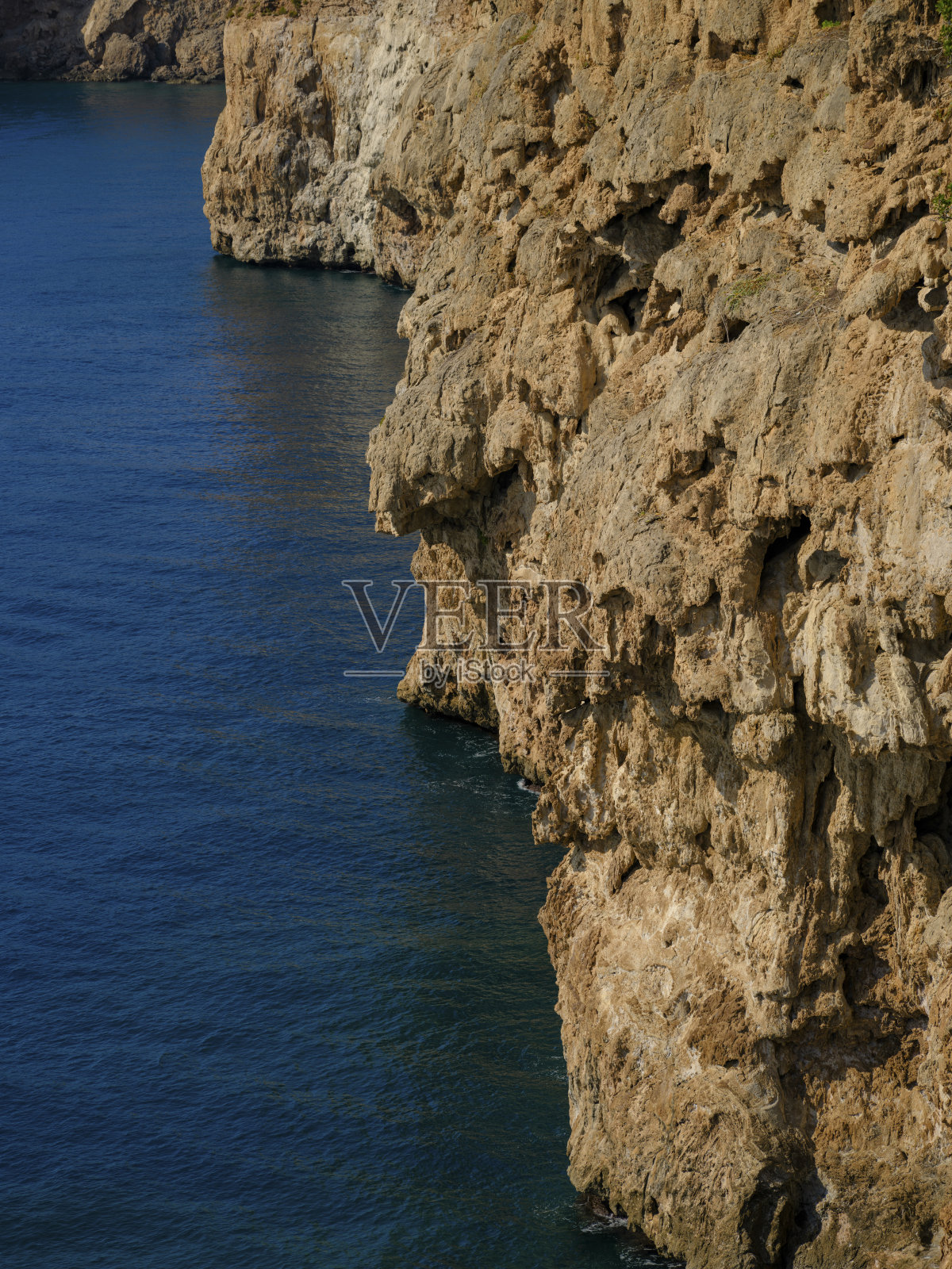 海景和美丽的岩石照片摄影图片