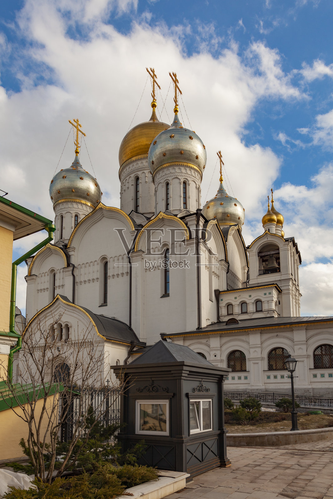 莫斯科Khamovniki区的Conception修道院照片摄影图片