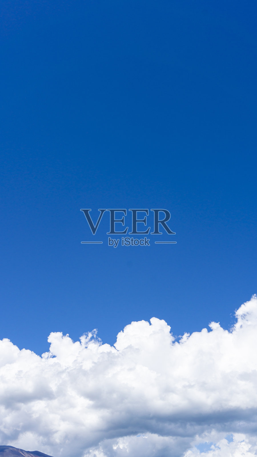 清新的蓝天和云的背景材料照片摄影图片