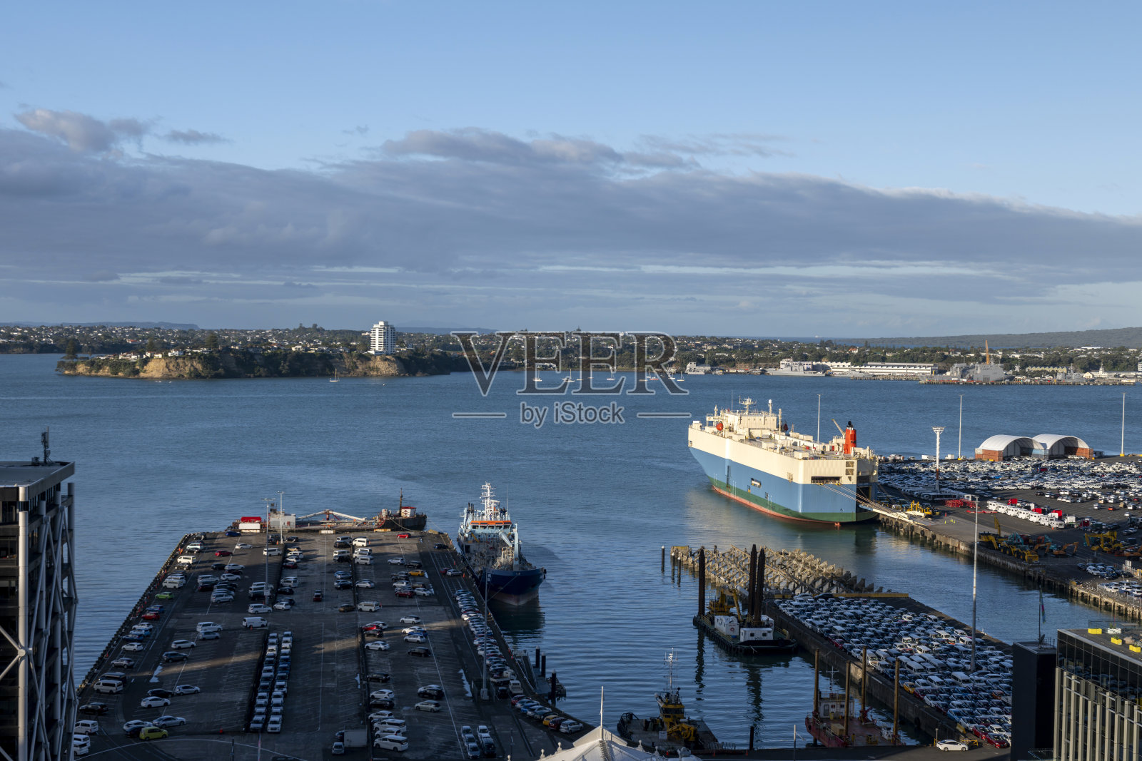 新西兰奥克兰市中心照片摄影图片