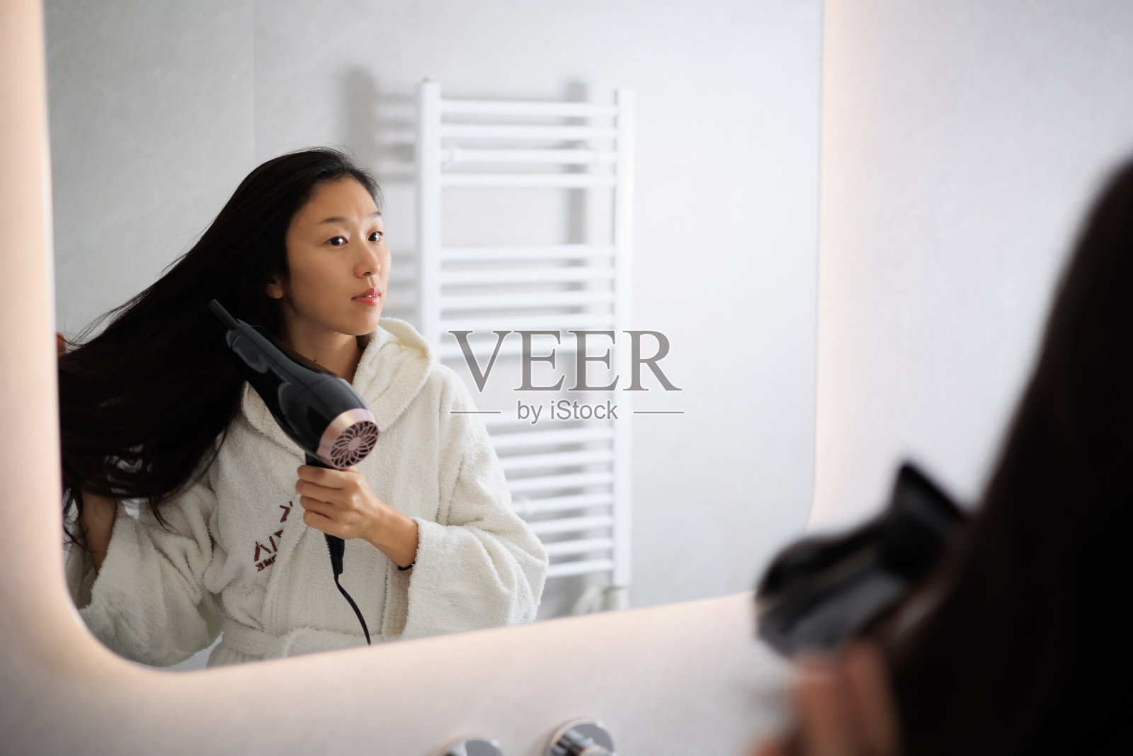 女性护发照片摄影图片