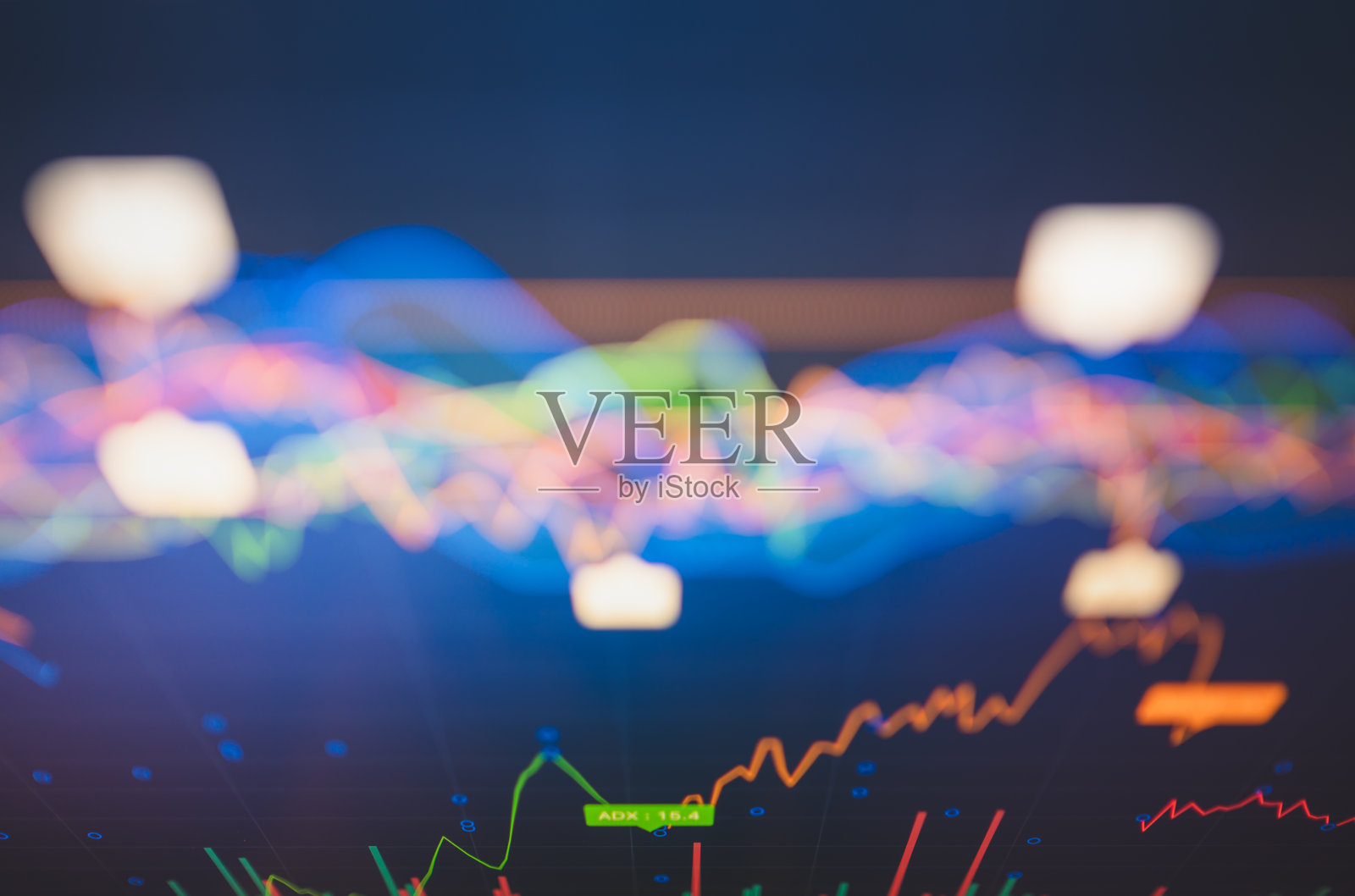 人工智能帮助预测高频交易机器人在加密股票市场交易的可能性照片摄影图片