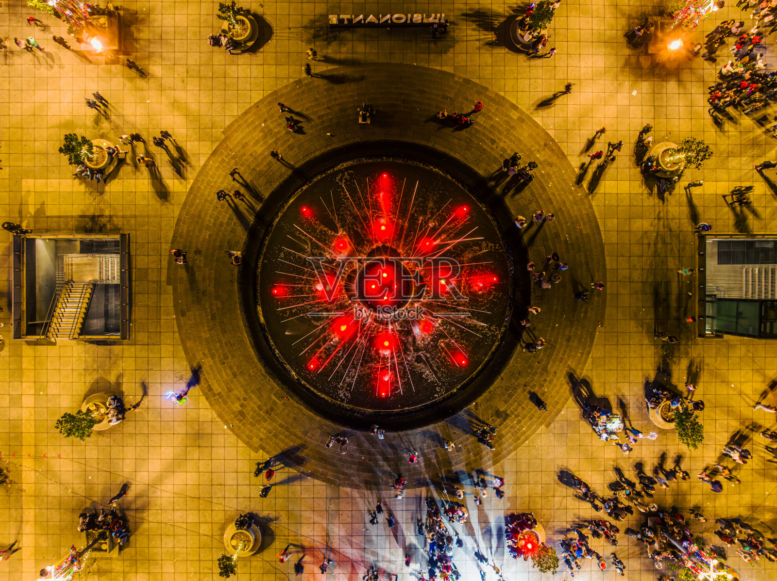 瓜达拉哈拉大都会大教堂圣诞庆祝活动照片摄影图片