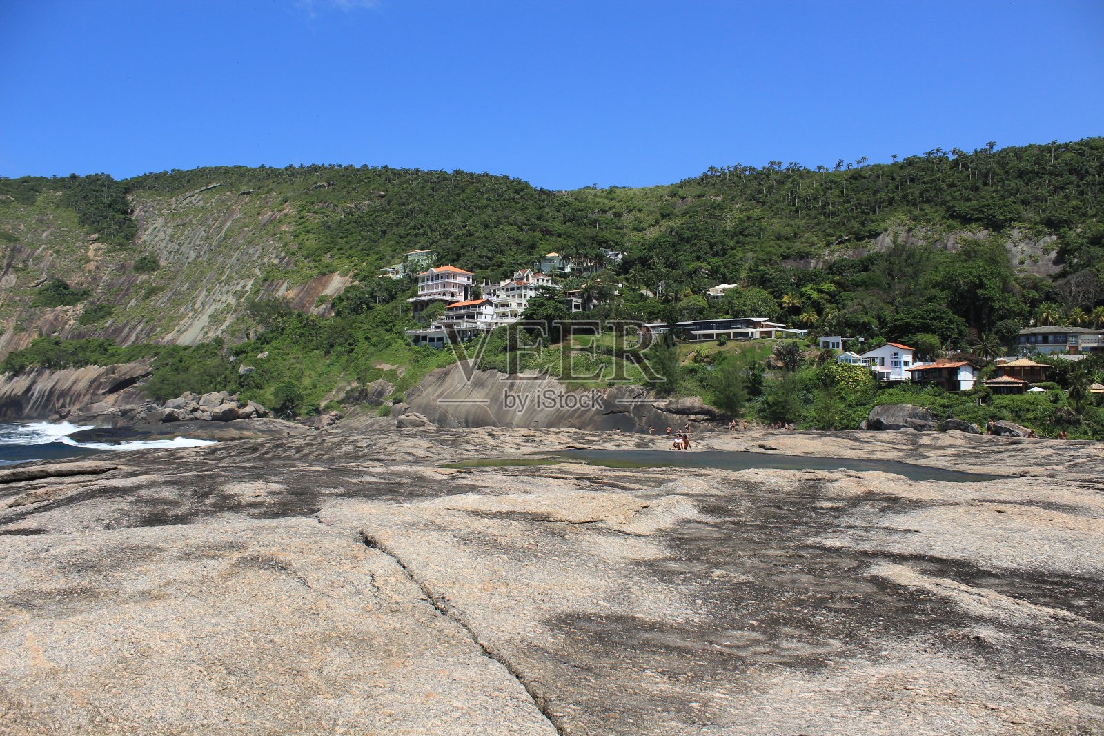 伊塔科蒂亚拉岩石海滩景观照片摄影图片