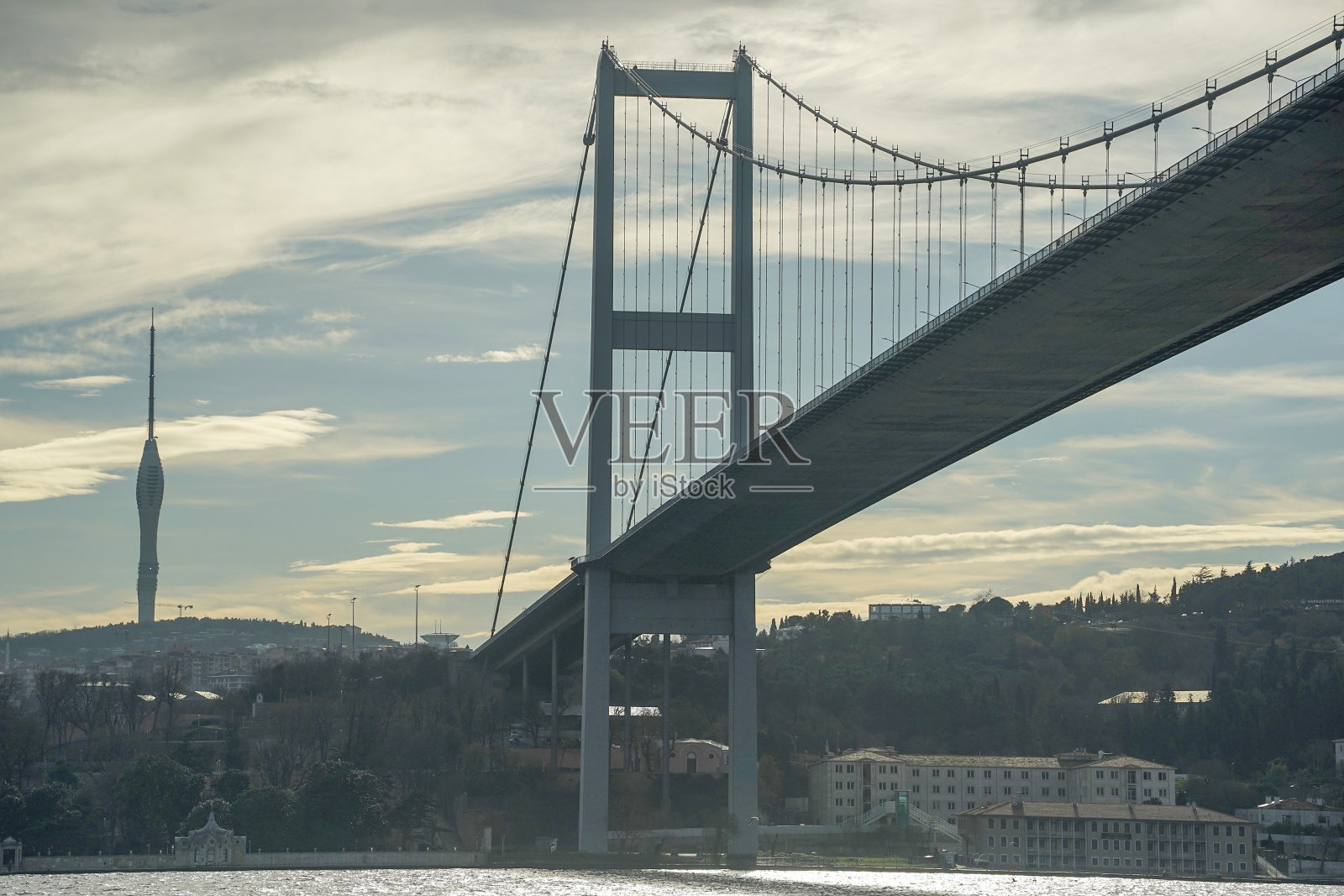 15 temmuz sehitler Koprusu大桥伊斯坦布尔博斯普鲁斯巡航照片摄影图片