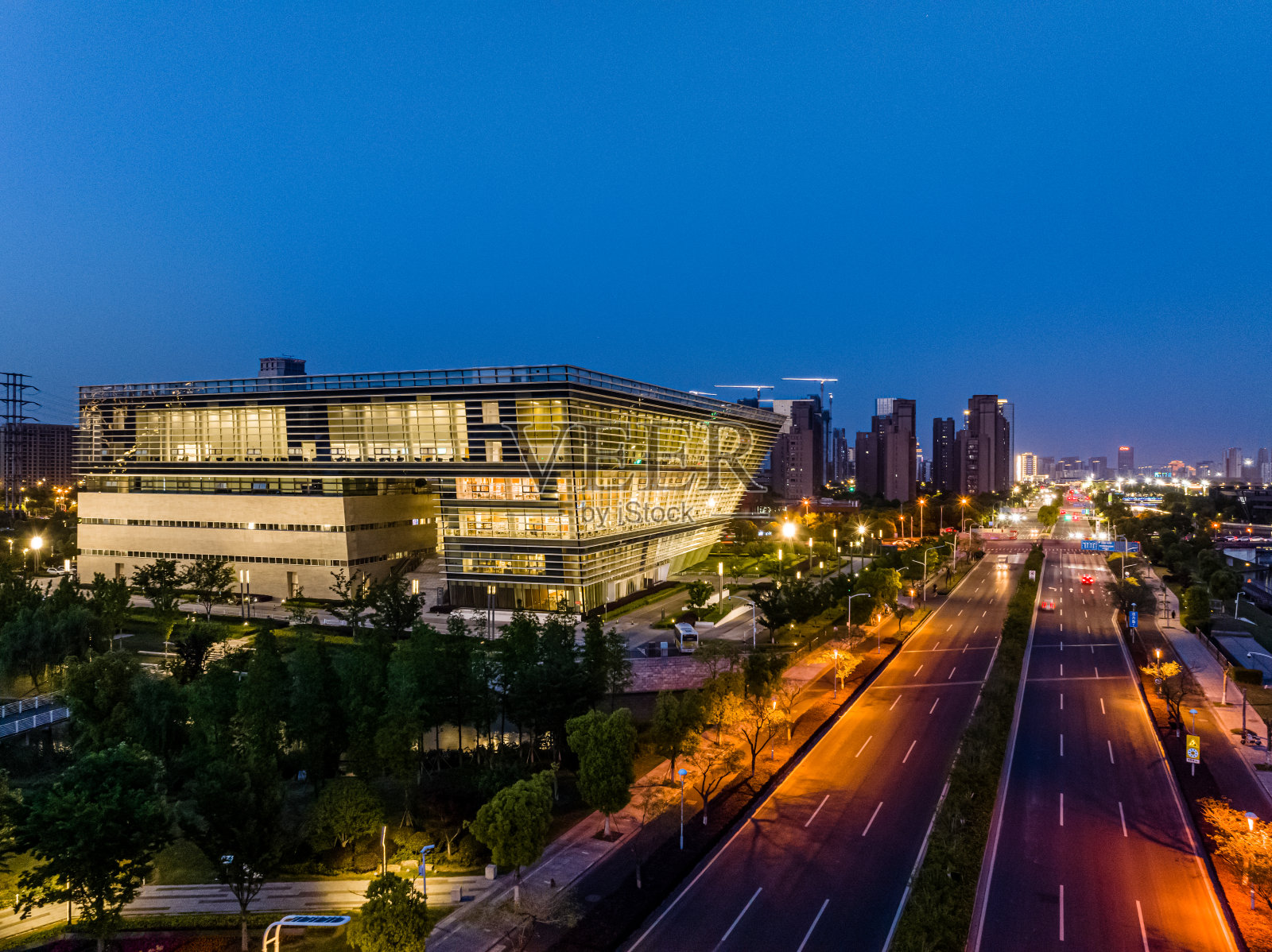苏州夜景照片摄影图片