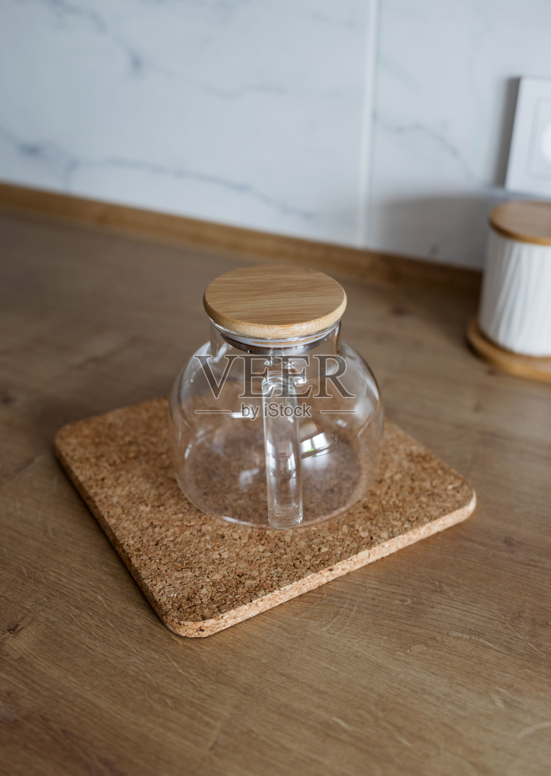 透明玻璃茶壶照片摄影图片