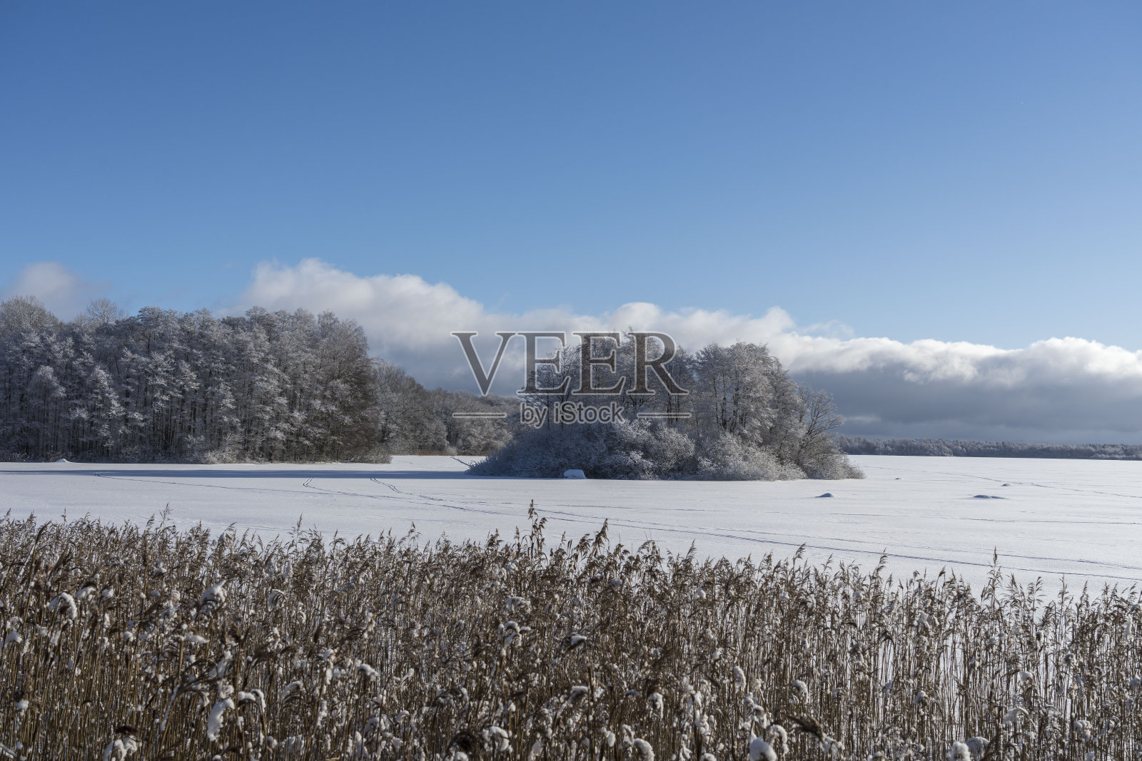 冻湖照片摄影图片