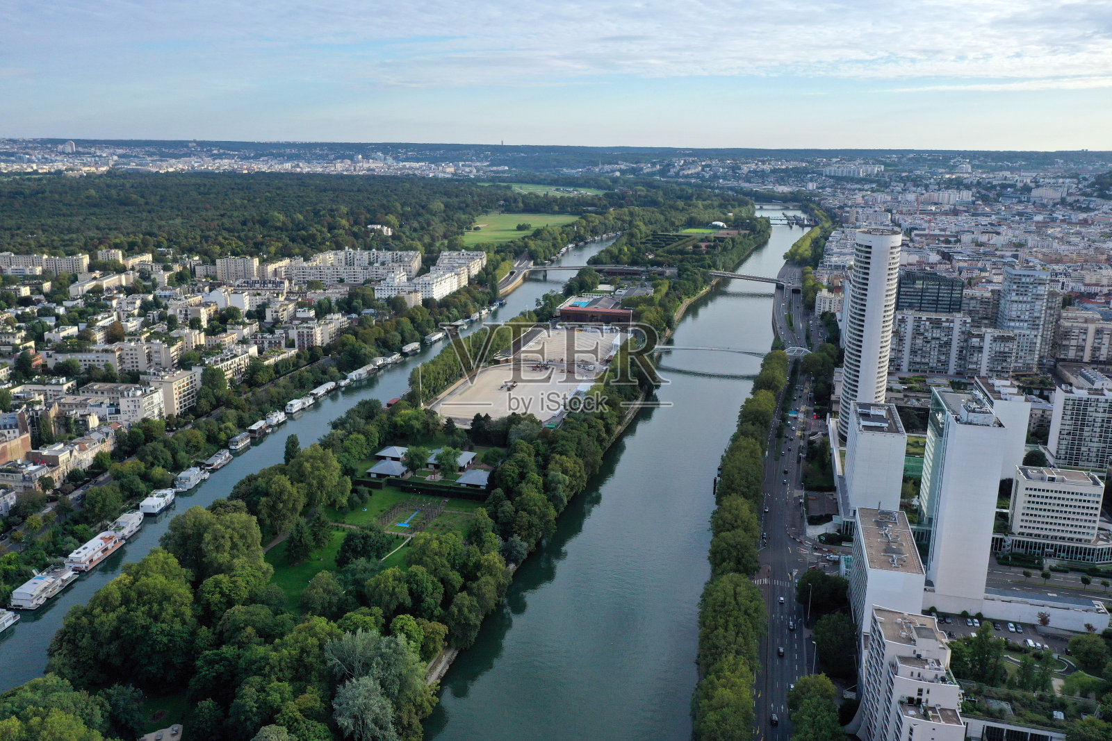 巴黎住宅区照片摄影图片