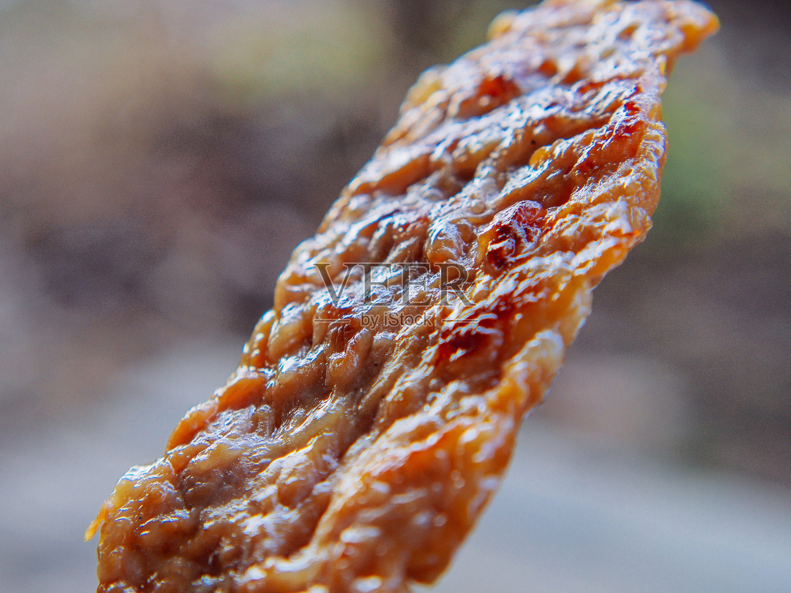 泰国竹签甜猪肉照片摄影图片