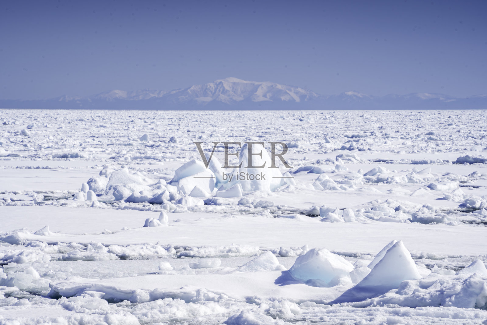 Abashiri的浮冰照片摄影图片