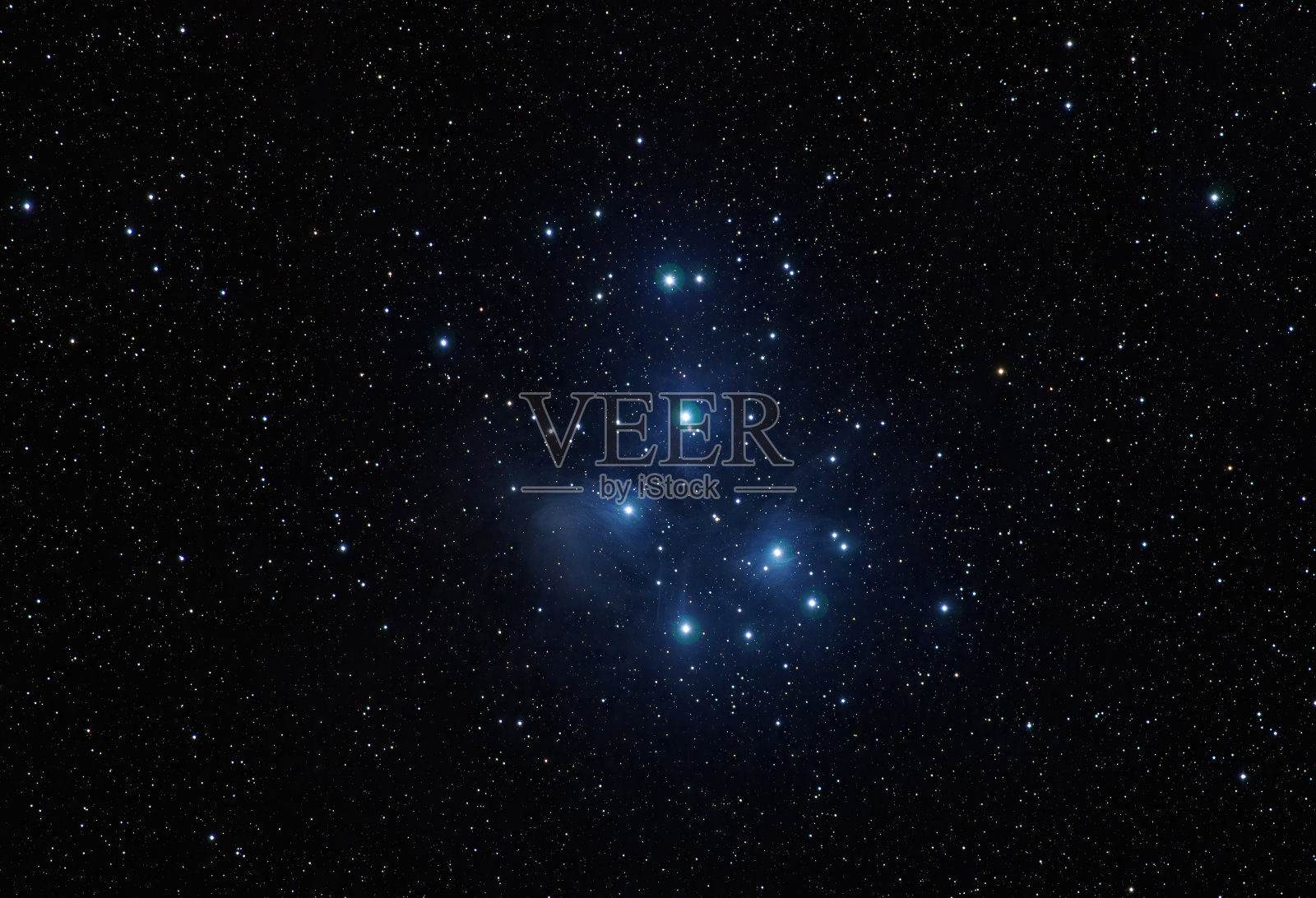 昴宿星团照片摄影图片